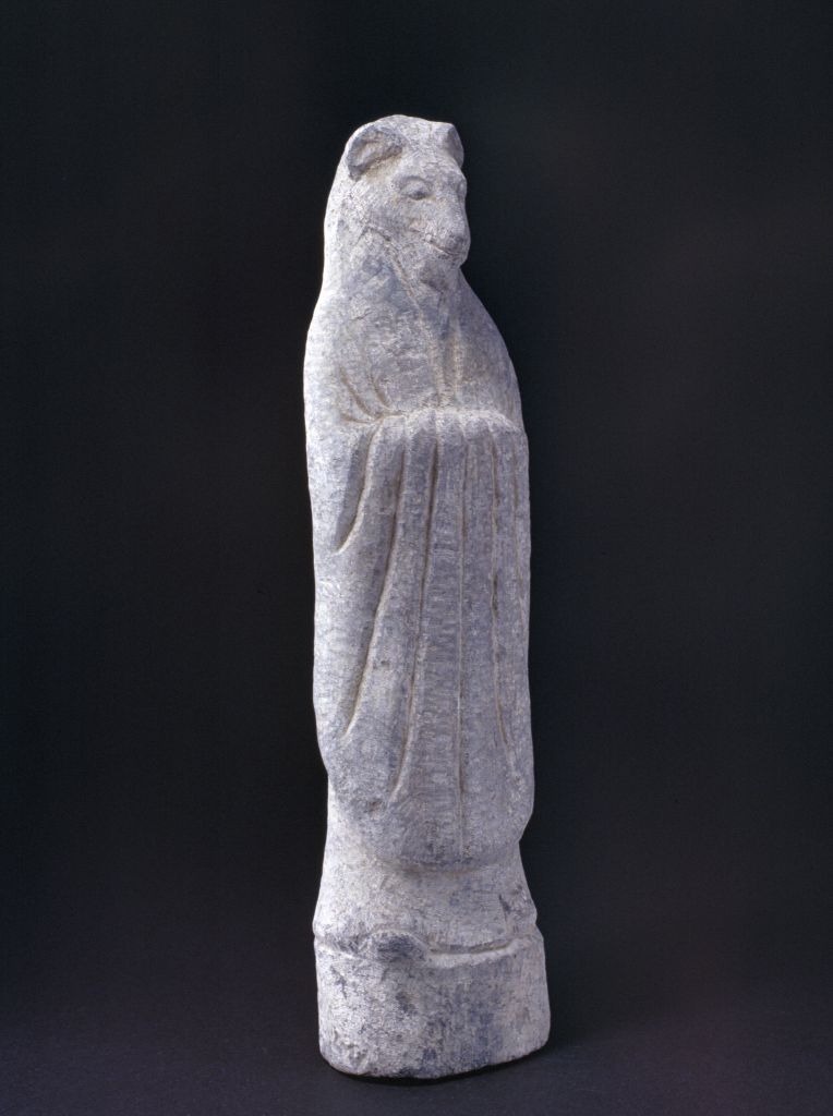 图片[1]-Stone Zodiac Figurine – Dog-China Archive